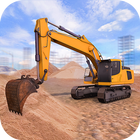 Excavator Crane Driving Sim icône