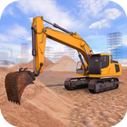 Excavator Crane Driving Sim आइकन