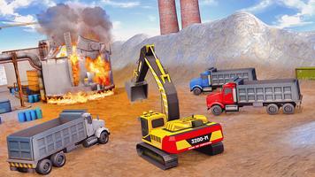 Excavator Crane Driving Sim 截图 1