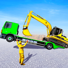 Heavy Excavator Transport Simulator ícone