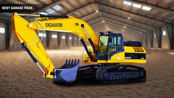Excavator Simulator Games JCB capture d'écran 1