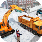 Snow Heavy Excavator Simulator icono