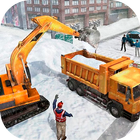 Snow Heavy Excavator Simulator أيقونة