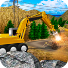 Heavy Excavator Stone Driller Simulator ícone