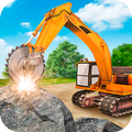 Heavy Excavator  Stone Cutter Simulator