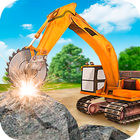 Heavy Excavator  Stone Cutter Simulator simgesi