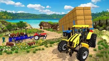 Real Tractor Trolley Sim Game capture d'écran 3