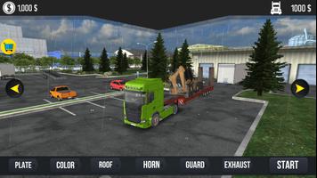 Truck Simulator Heavy Vehicle Affiche