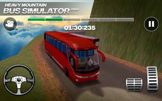 Heavy Mountain Bus Simulator 2018 Cartaz