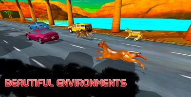 Heavy Traffic: Wild Animals Racing Simulator screenshot 3