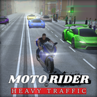Moto Rider in Heavy Traffic иконка