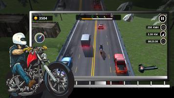 Moto Rider in Heavy Traffic скриншот 1
