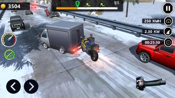 Moto Rider in Heavy Traffic скриншот 2