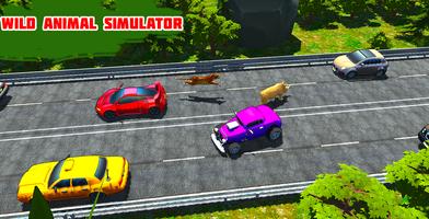 Pet Run for life in traffic: Survival from Wild screenshot 1