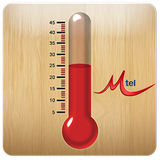 Thermomètre icône