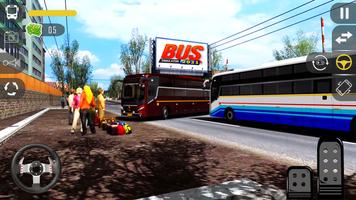 autobus simulateur: entraîneur Affiche