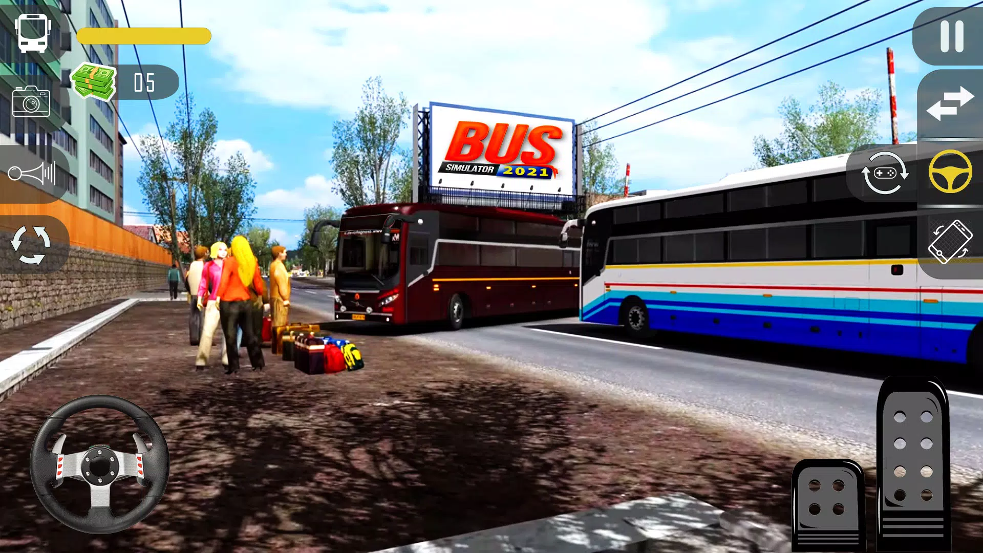 Dirigir ônibus Jogo de ônibus versão móvel andróide iOS apk baixar