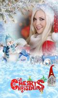 Christmas photo frame & photo blender app, editor تصوير الشاشة 3