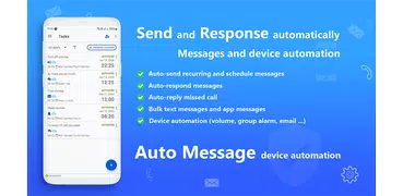 AUTO MESSAGE send response sms