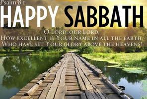 Happy Sabbath Quotes ポスター