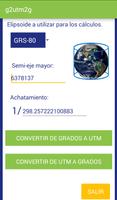 G2UTM2G Herramienta de Conversión Grados <-> UTM Poster