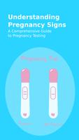 Pregnancy Test Guide App poster