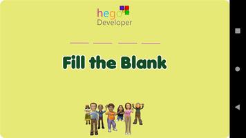 Fill the blanks for Kids. poster