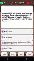 ICSE MCQ - Class 10th(Science) Ekran Görüntüsü 1