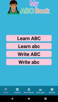 Learn English - ABC to words poster
