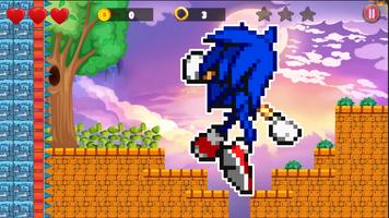 Blue Hedgehog Classic Dash Adv скриншот 1
