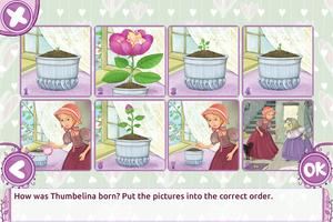 Thumbelina Story and Games syot layar 2