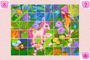 Puzzles - Mädchen Spiele Free Plakat