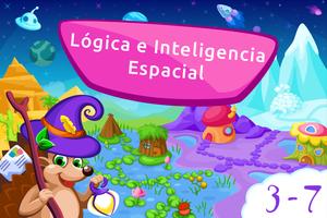 Lógica Juegos, niños 3+ Poster