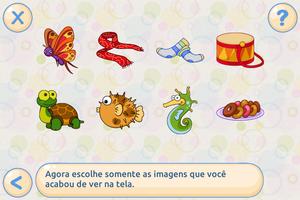 Memória: jogos infatis imagem de tela 1
