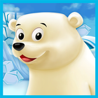 Polar Bear Cub for kids 3-5 ye أيقونة