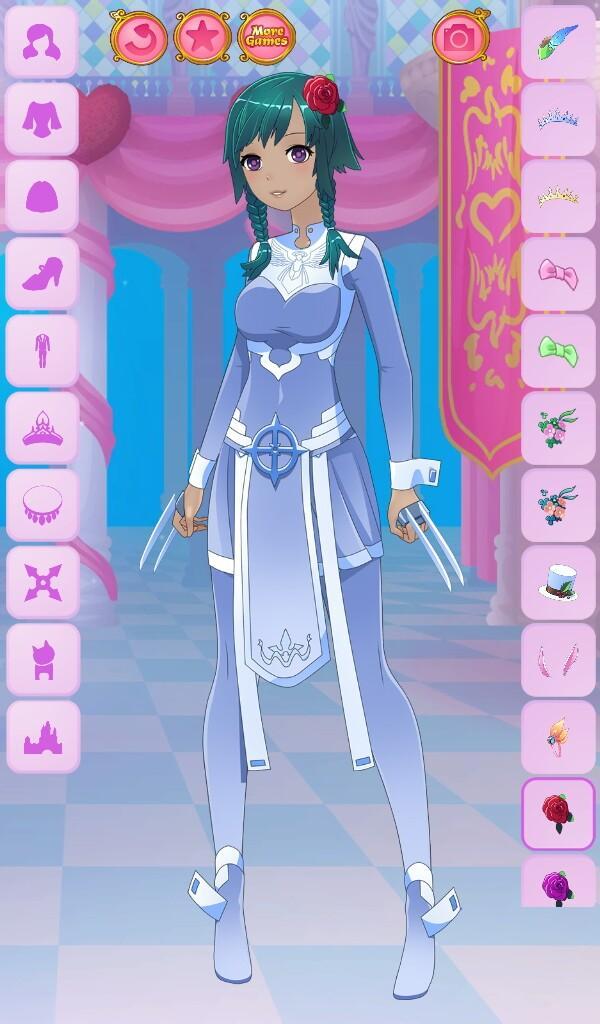 Anime girl dress up games