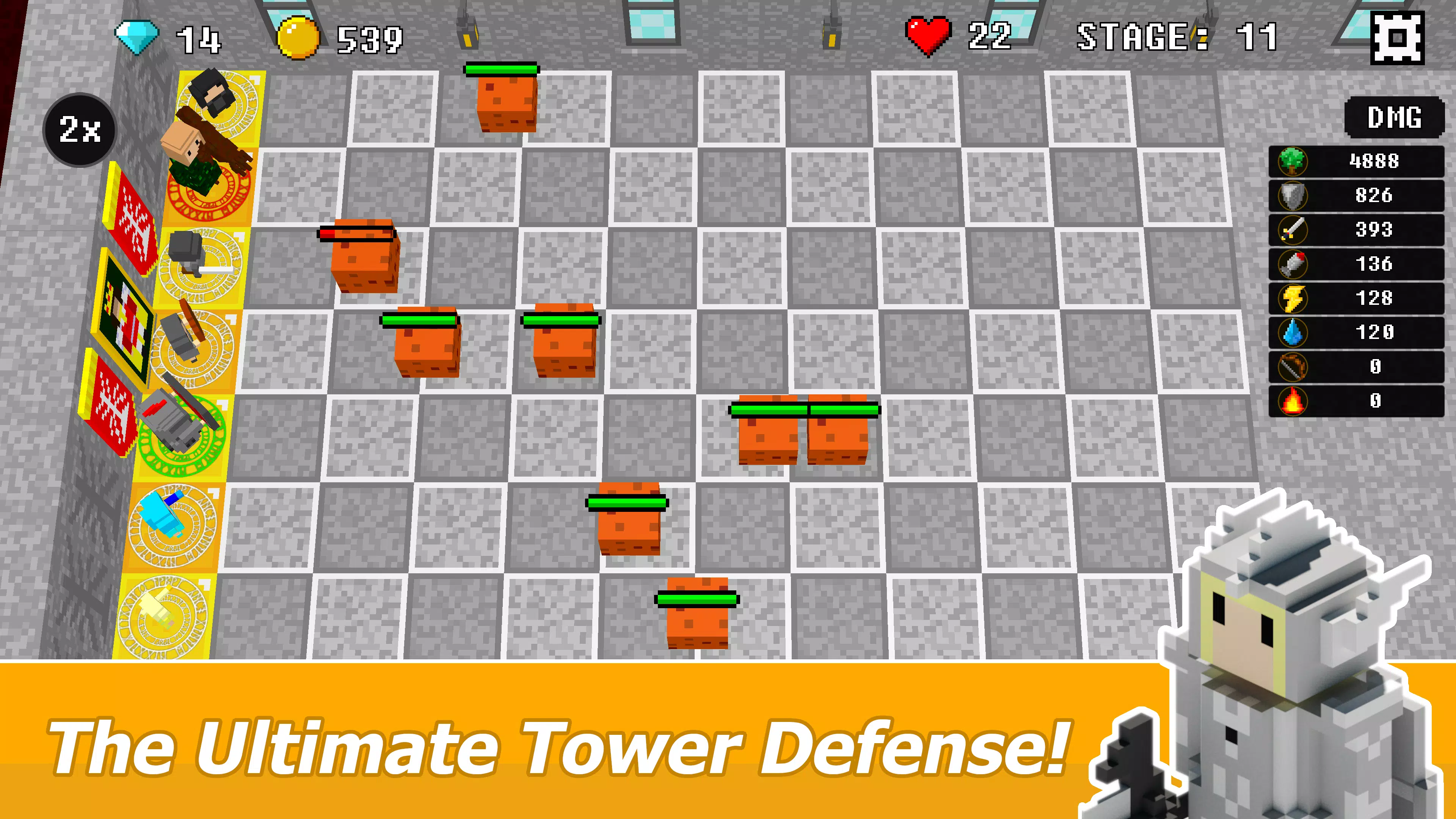 Minecraft Tower Defense - the ultimate tower defense game