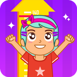 aumento de altura para niños icono