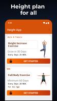 Height Increase Exercise GROW poster