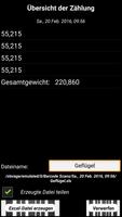 Gewicht Barcode Scanner capture d'écran 1