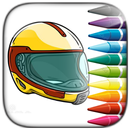 HELMET Coloring Book - Adult Coloring APK