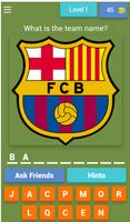 Football club logo quiz الملصق