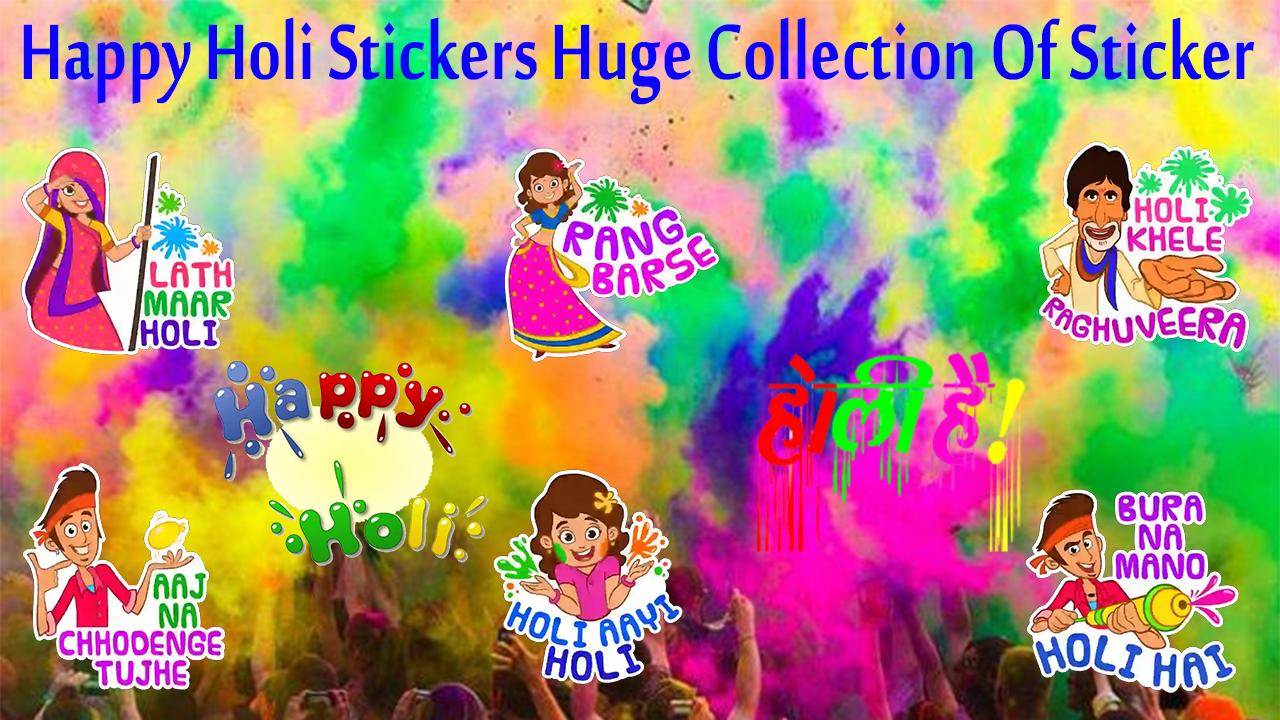 Holi Stickers For Whatsapp Wastickers For Android Apk Download