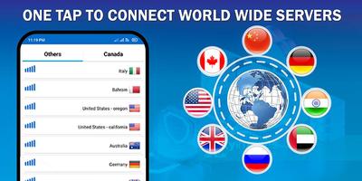 Canada VPN اسکرین شاٹ 1