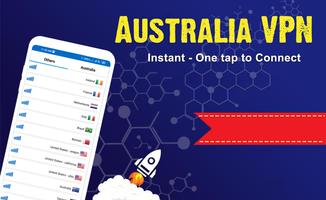 Australia VPN - Fast & Secure Poster