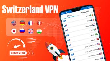 スイスVPN-高速で安全 ポスター