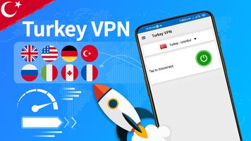 Turkey VPN الملصق