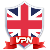UK VPN ‏ icône