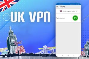 UK VPN ‏ Affiche