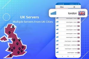 UK VPN ‏ syot layar 2